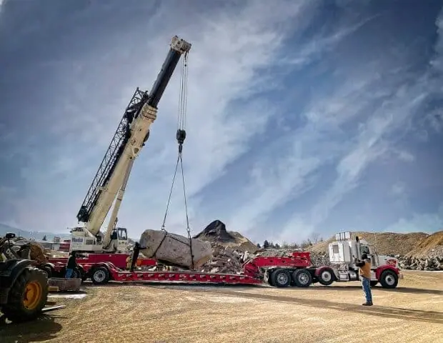 Crane Oversized Load Trucking