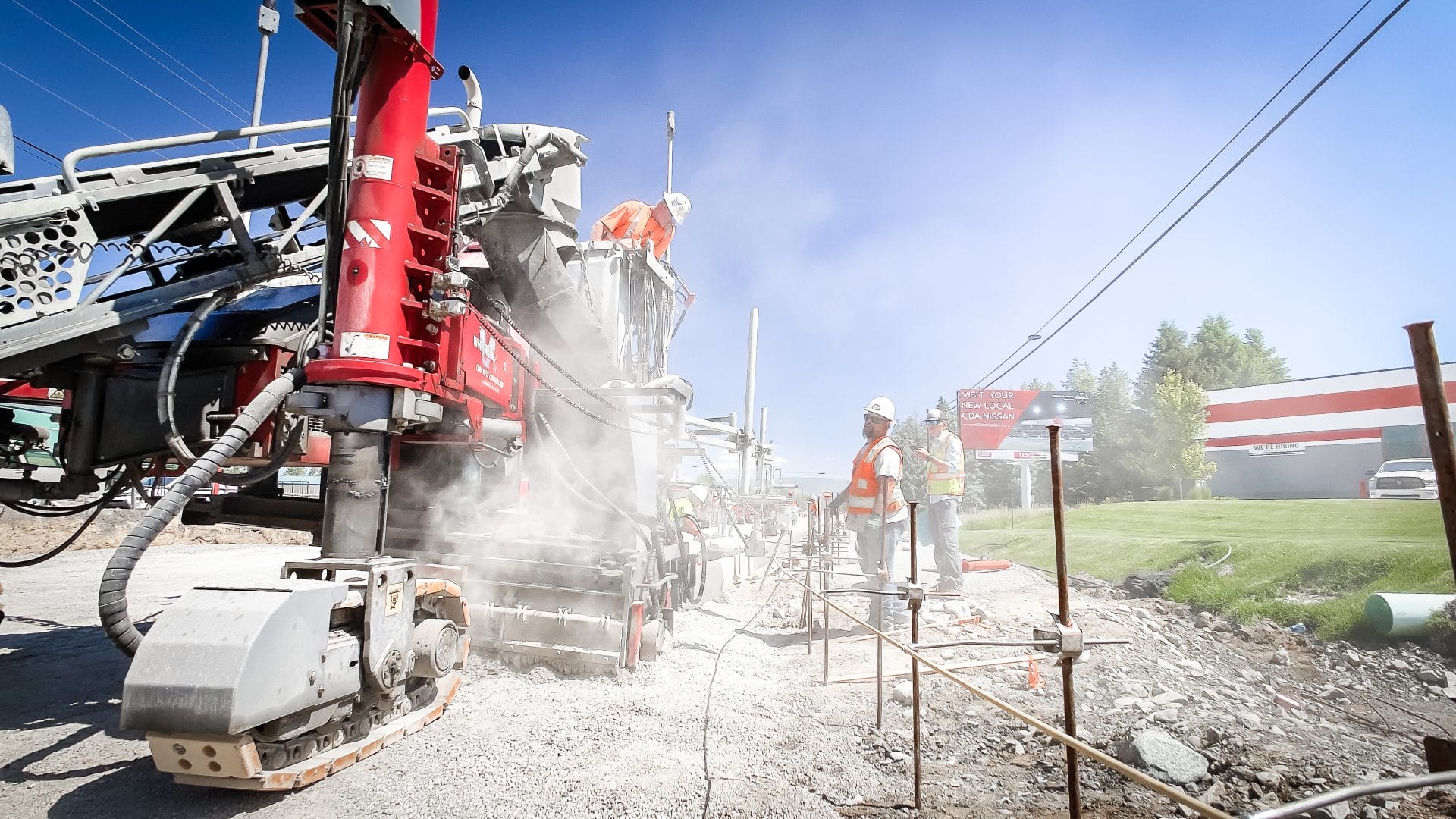 Kettle Falls Curbing