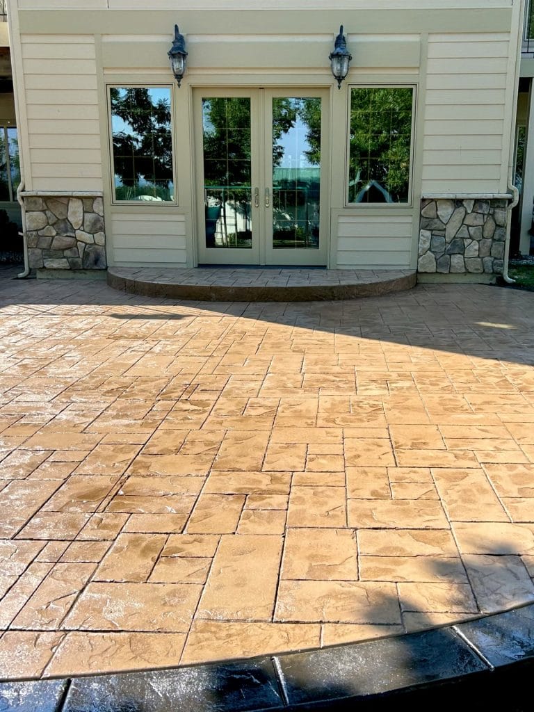 Stamped Patio