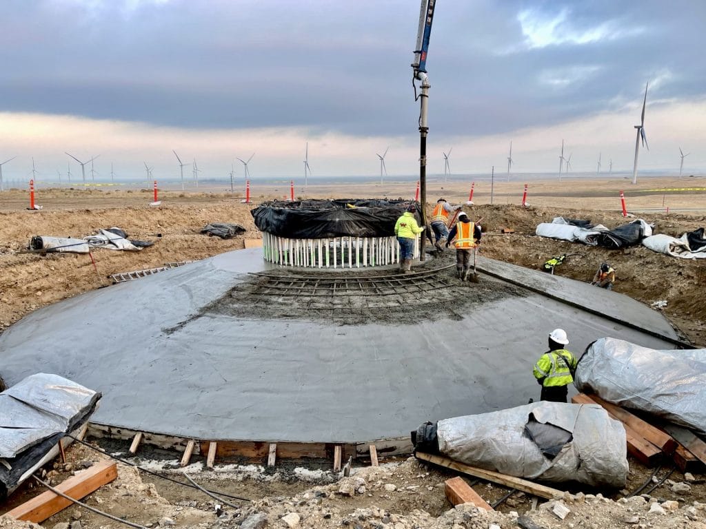 Wind Turbine Base - Wm. Winkler Co.
